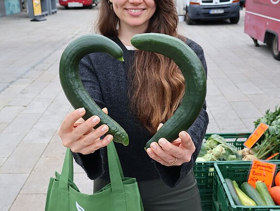 Wochenmarkt als Treffpunkt gegen Einsamkeit