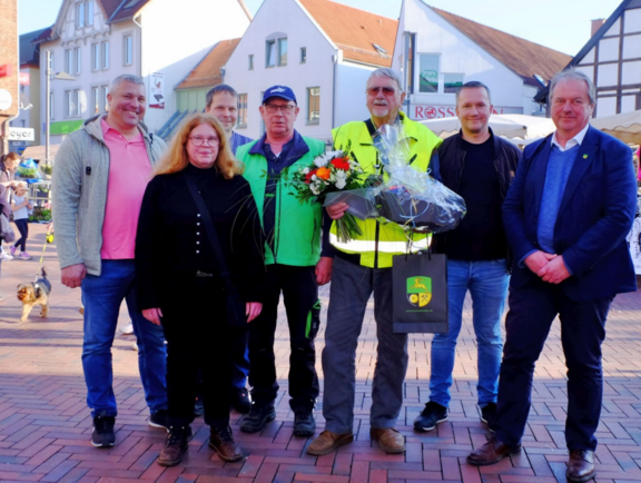 Vertragsverlängerung Wochenmarktorganisation Barsinghausen und Deutsche Marktgilde
