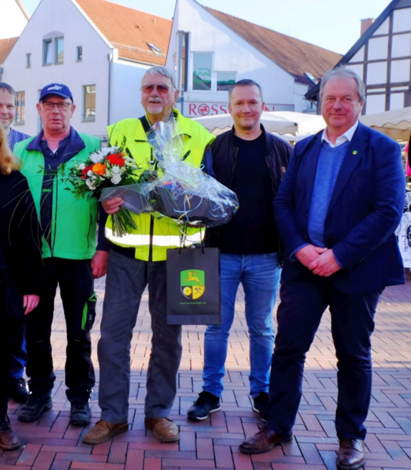 Vertragsverlängerung Wochenmarktorganisation Barsinghausen und Deutsche Marktgilde